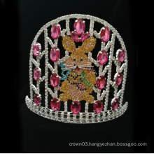 Custom Easter Rabbit Colorful Egg Pageant Crowns